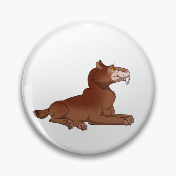 Item preview, Cinnamon Abyssinian Saber Toothed Cat designed and sold by Upbeat-Cryptid.