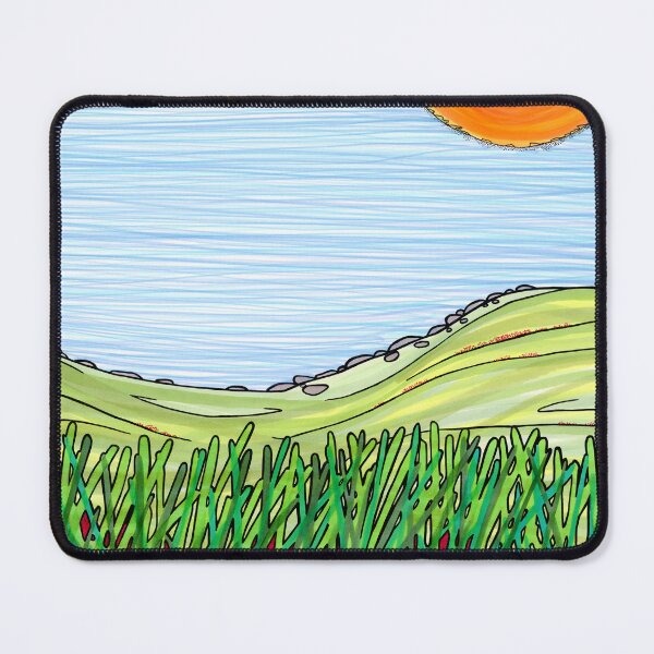 Item preview, Rolling Hills designed and sold by BubblubArt.