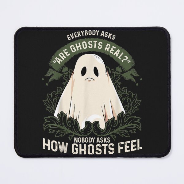 Item preview, Sad Ghost Sheet Ghost Funny Paranormal Ghost Hunting Spirits designed and sold by NaomiTankersly.