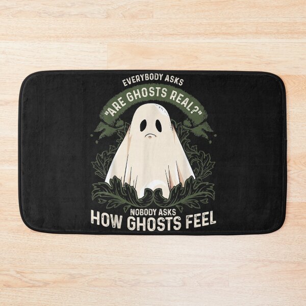 Item preview, Sad Ghost Sheet Ghost Funny Paranormal Ghost Hunting Spirits designed and sold by NaomiTankersly.