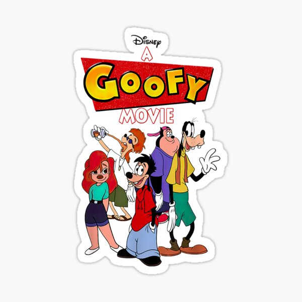 A Goofy Movie Group Shot Logo Sticker for Sale by SEANAKELLY