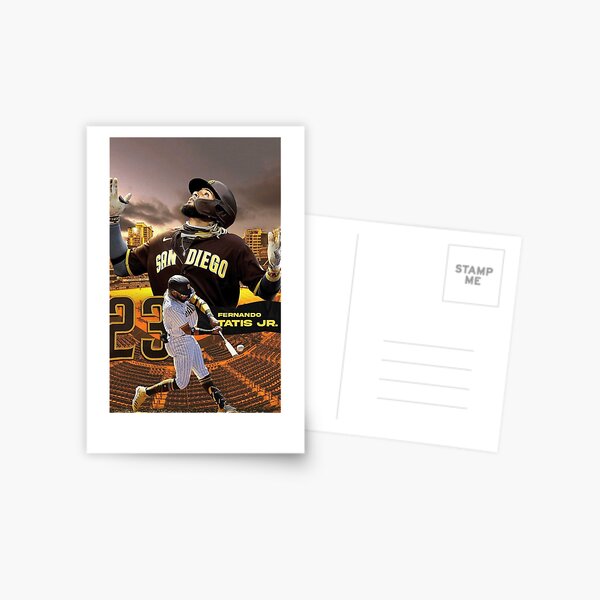 Fernando Tatis Jr Jersey  Postcard for Sale by athleteart20