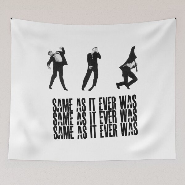Item preview, Heads Same As It Ever Was Graphic Gift Fan designed and sold by SigvardGjerde.