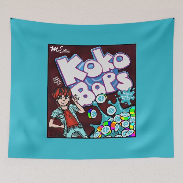 Item preview, Cute KoKo Bops Cereal Box designed and sold by AnneHarts.