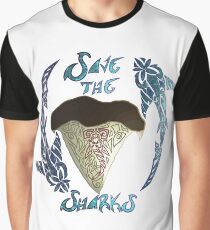 Save The Sharks Graphic T-Shirt