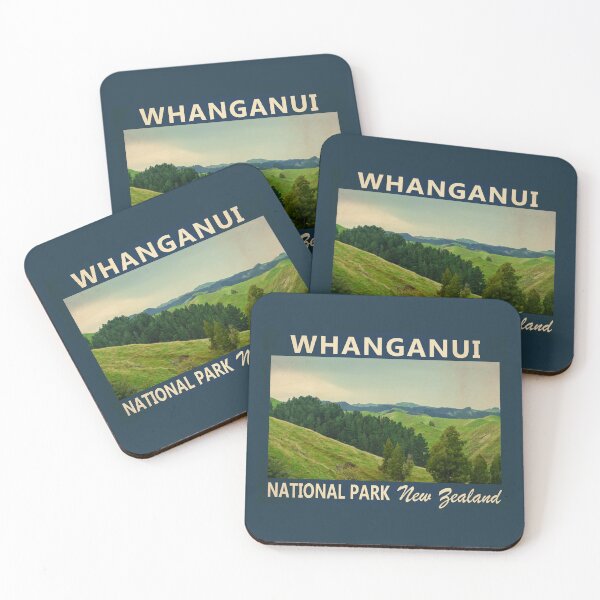 Artikelvorschau, Whanganui Nationalpark Neuseeland Vintage entworfen und verkauft von KrisSidDesigns.