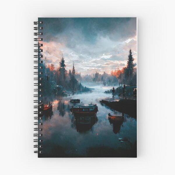 Item preview, Rural Lake designed and sold by Foodcolored.