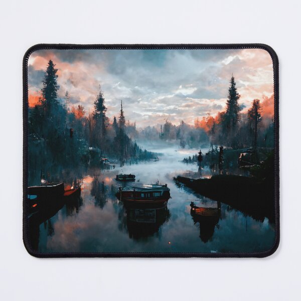 Item preview, Rural Lake designed and sold by Foodcolored.
