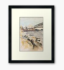 Opera House Rocks Framed Print