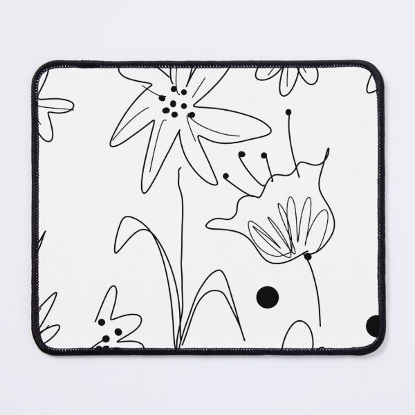 Item preview, Sketchy flowers designed and sold by Mad World Art Ltd. Co..
