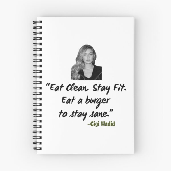 Item preview, Unique Gigi Hadid Eat Clean, Stay Fit, Eat A Burger To Stay Sane Perfect Gift  Bella Hadid  designed and sold by Richards234.