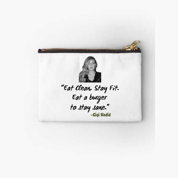 Item preview, Unique Gigi Hadid Eat Clean, Stay Fit, Eat A Burger To Stay Sane Perfect Gift  Bella Hadid  designed and sold by Richards234.