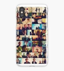 sherlock bbc caps iPhone Case/Skin