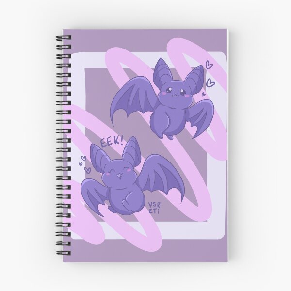 Item preview, EEK EEK Little purple bats designed and sold by VestriArt.