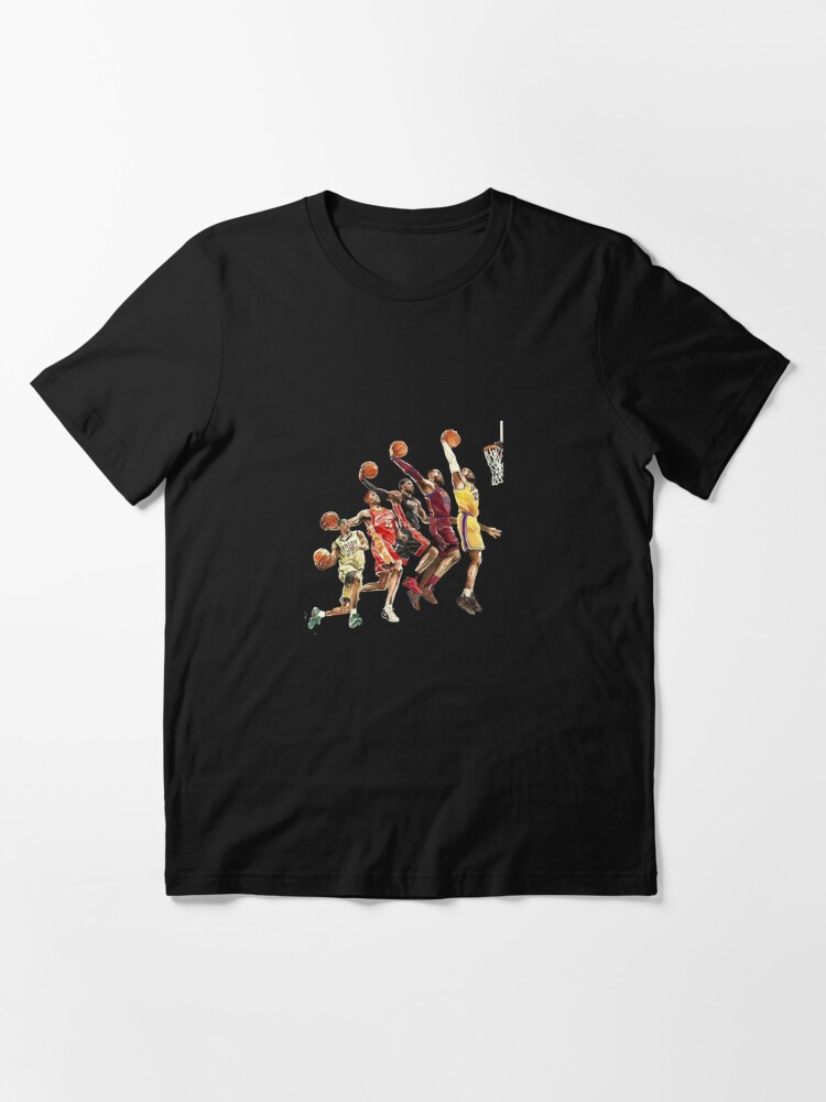 The Evolution of Lebron James NBA Los Angeles Lakers T-Shirt