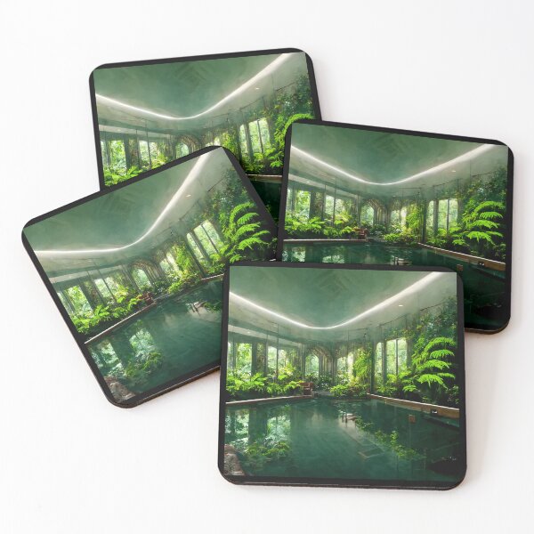 Item preview, Lush Indoor Pool designed and sold by jungles .exe.