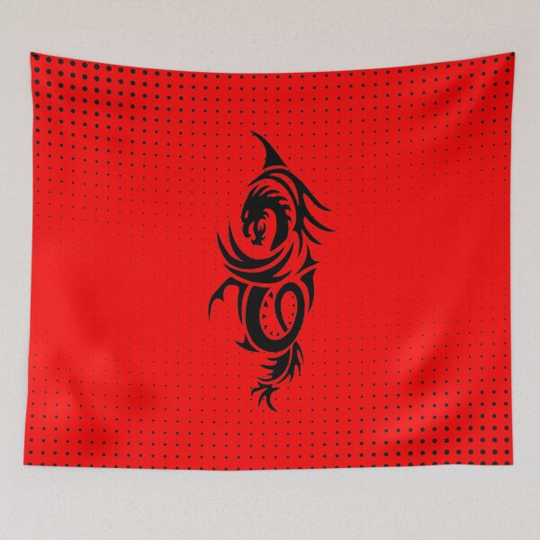 Item preview, Book Dragon #1: Red Pattern In The Background. designed and sold by tmdaliggr.