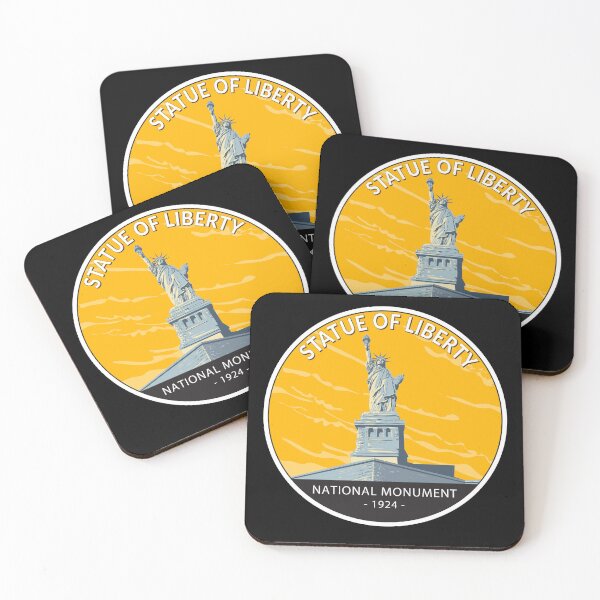 Artikelvorschau, Kreis des Freiheitsstatuen-Nationalmonuments entworfen und verkauft von KrisSidDesigns.