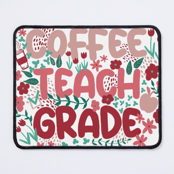 Item preview, Coffee Teach Grade in Spring Colors designed and sold by Booneb.