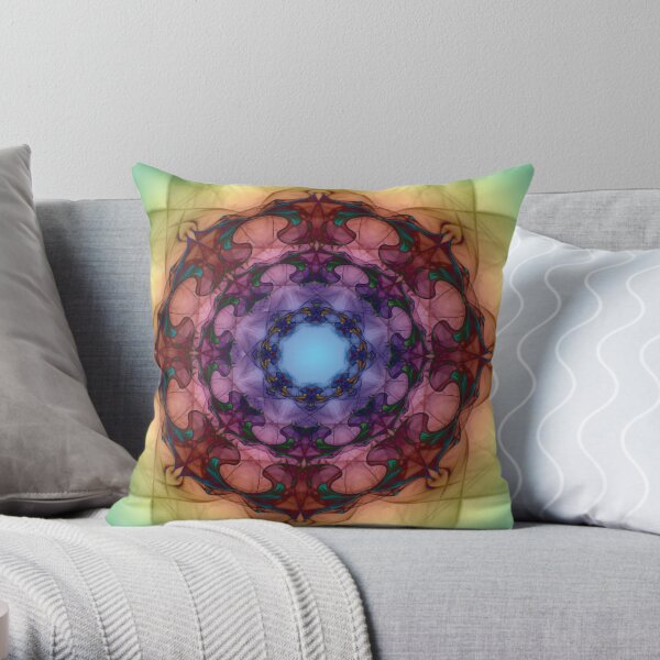 Radial Trio Throw Pillow
