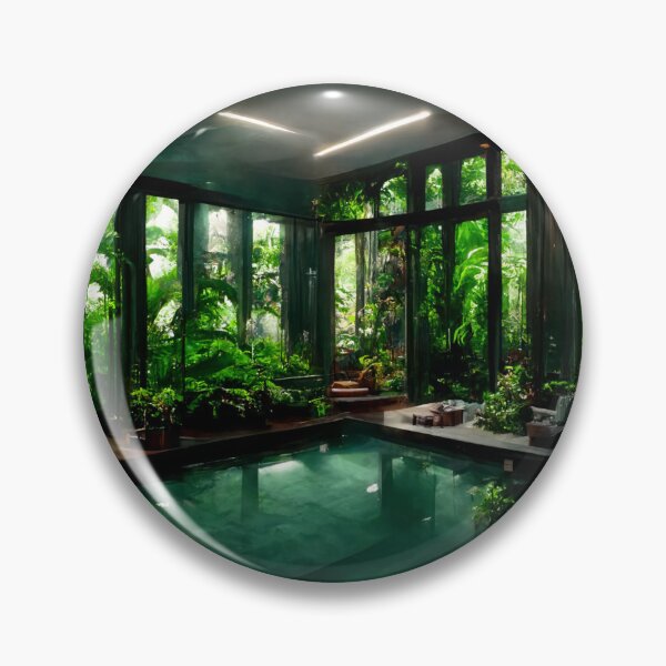 Item preview, Lush Indoor Pool designed and sold by jungles .exe.
