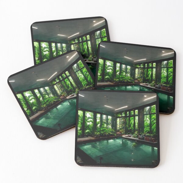 Item preview, Lush Indoor Pool designed and sold by jungles .exe.