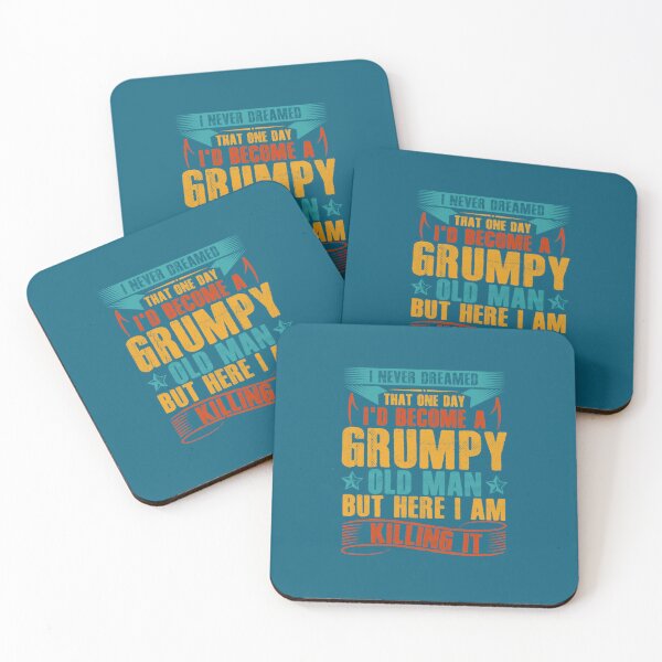 Item preview, Id Become A Grumpy Old Man  designed and sold by RusticCreation.