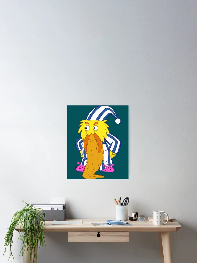 Thumbnail 2 of 3, Poster, Colorful Grumpy designed and sold by RusticCreation.
