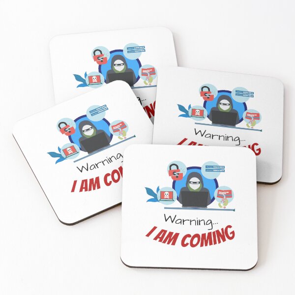 Item preview, Digital Warning Gift - For Tech and Internet Enthusiasts designed and sold by Quirky Dez.