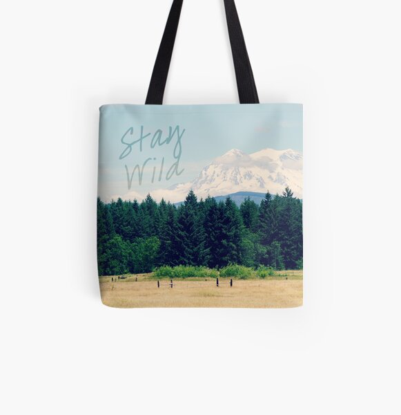 Stay Wild All Over Print Tote Bag