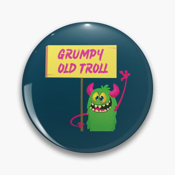 Item preview, Grumpy Old Troll   designed and sold by RusticCreation.