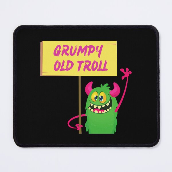 Item preview, Grumpy Old Troll   designed and sold by RusticCreation.