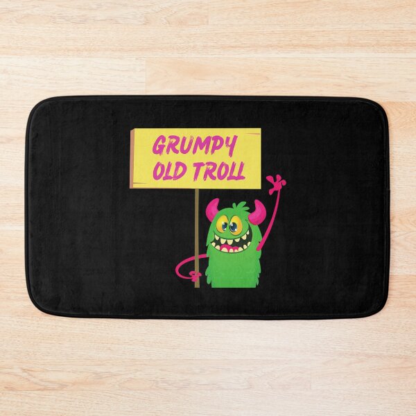 Item preview, Grumpy Old Troll   designed and sold by RusticCreation.