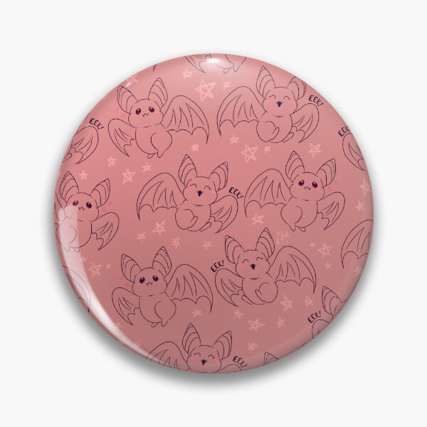 Item preview, Swarm of pink bats designed and sold by VestriArt.