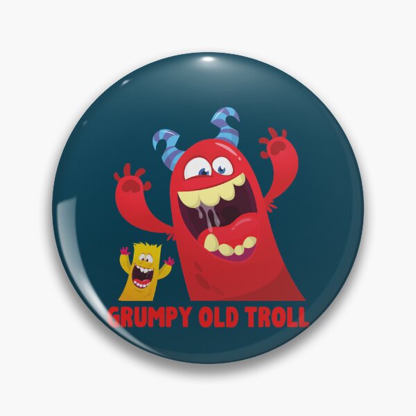 Item preview, Grumpy Old Troll   designed and sold by RusticCreation.