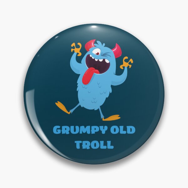 Item preview, Grumpy Old Troll  designed and sold by RusticCreation.