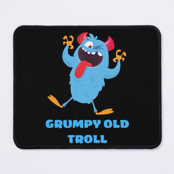 Item preview, Grumpy Old Troll designed and sold by RusticCreation.