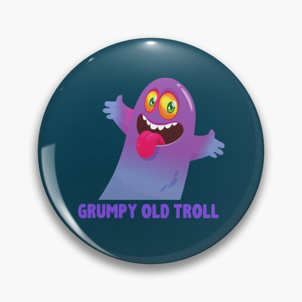 Item preview, Grumpy old troll   designed and sold by RusticCreation.