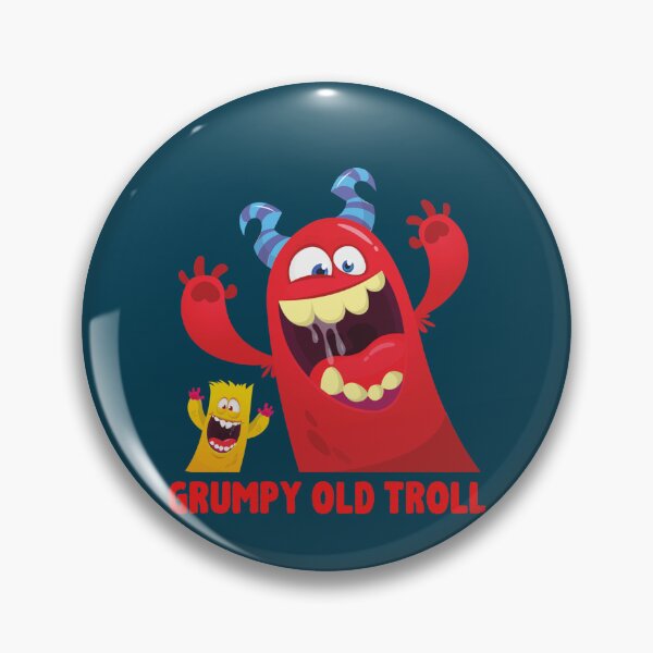 Item preview, Grumpy old troll   designed and sold by RusticCreation.