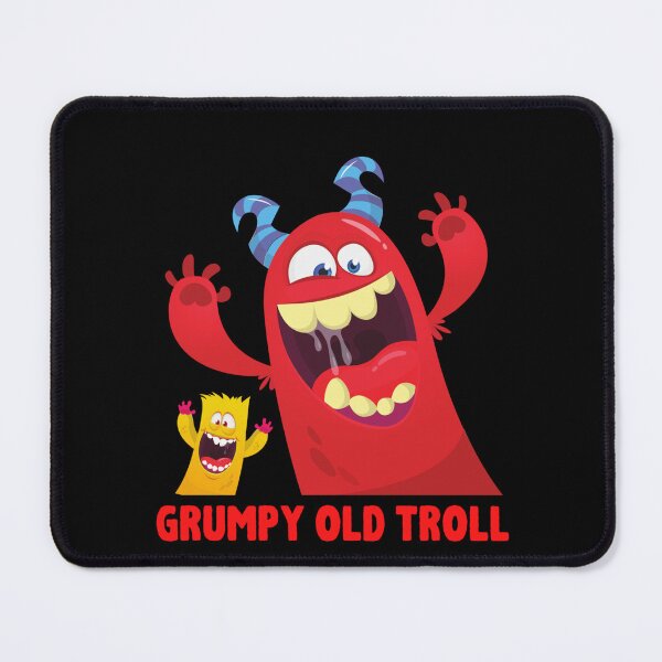 Item preview, Grumpy old troll designed and sold by RusticCreation.