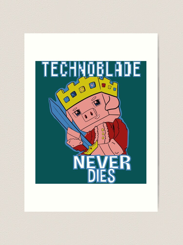 Technoblade Never Dies  Poster for Sale by savincalore