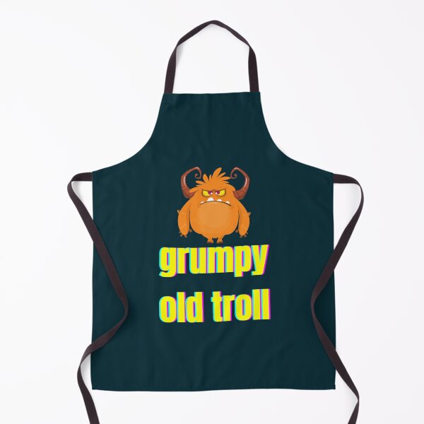 Item preview, grumpy old troll designed and sold by RusticCreation.
