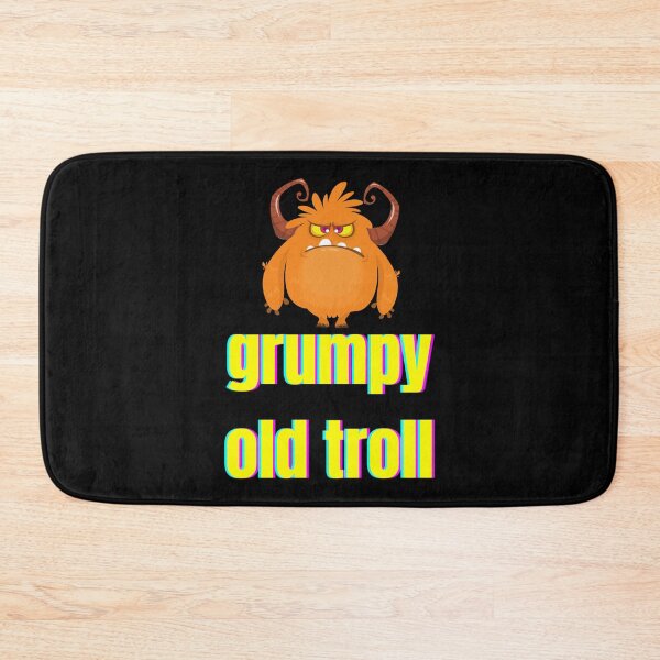 Item preview, grumpy old troll   designed and sold by RusticCreation.