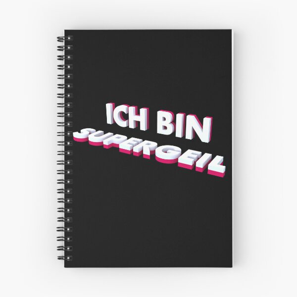 Artikelvorschau, Ich bin Supergeil Deutscher Slang entworfen und verkauft von UniqueDesignHub.