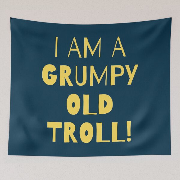 Item preview, Grumpy OLd Troll  designed and sold by RusticCreation.
