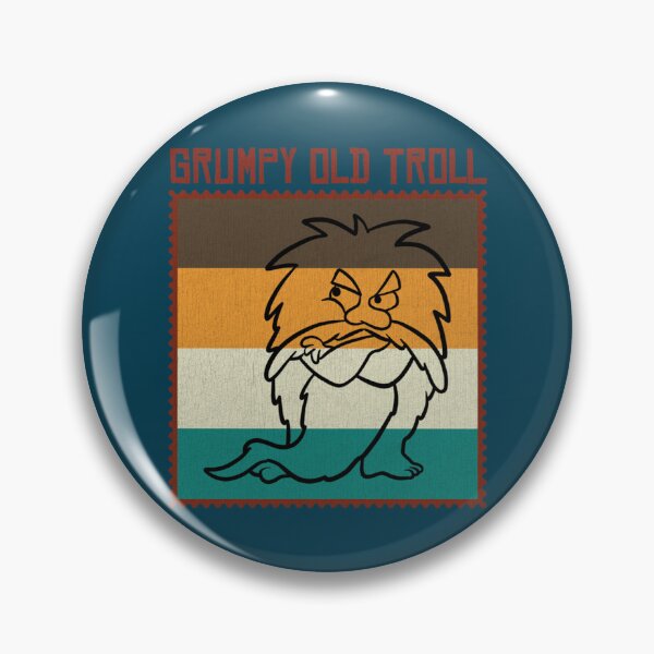 Item preview, Grumpy Old Troll  designed and sold by RusticCreation.