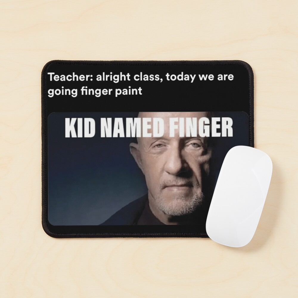 "Official Kid Named Finger" Mouse Pad for Sale by Wear4Real Redbubble