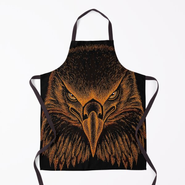 Item preview, AWESOME INTENSE EAGLE PORTRAIT copper designed and sold by THE AMERICAN TEEVANGELIST.