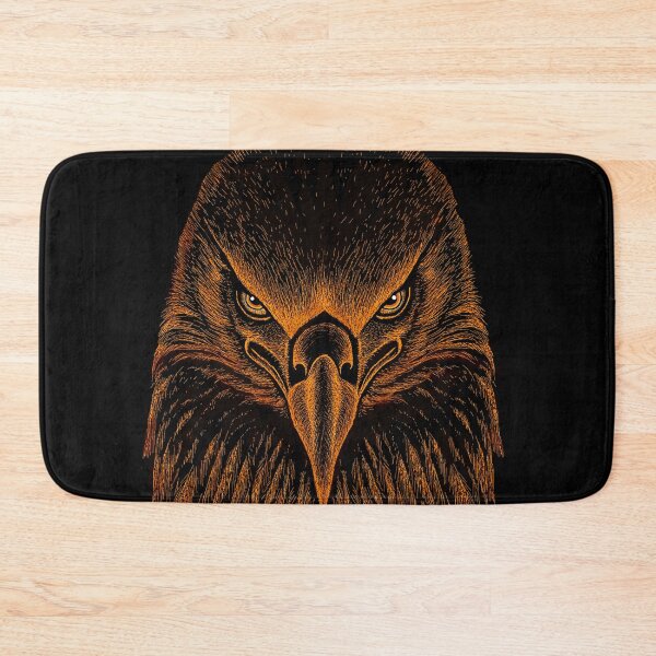 Item preview, AWESOME INTENSE EAGLE PORTRAIT copper designed and sold by THE AMERICAN TEEVANGELIST.