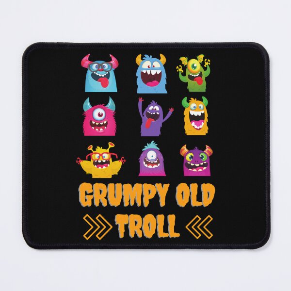 Item preview, Grumpy old troll designed and sold by RusticCreation.